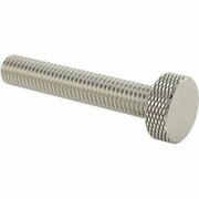 BSC PREFERRED Knurled-Head Thumb Screw Stainless Steel Low-Profile 1/2-13 Thread Size 3 Long 1 Diameter Head 91746A463